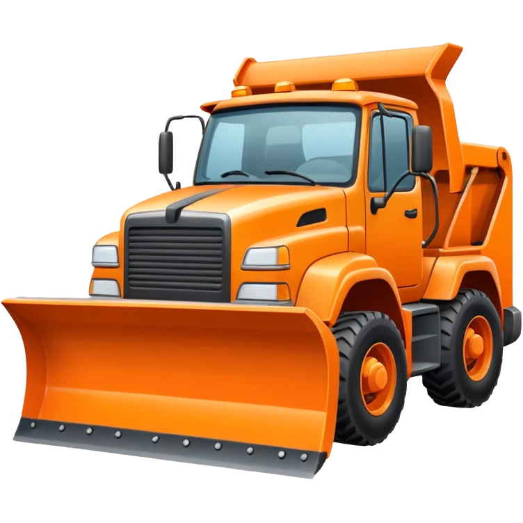 Snowplow emoji