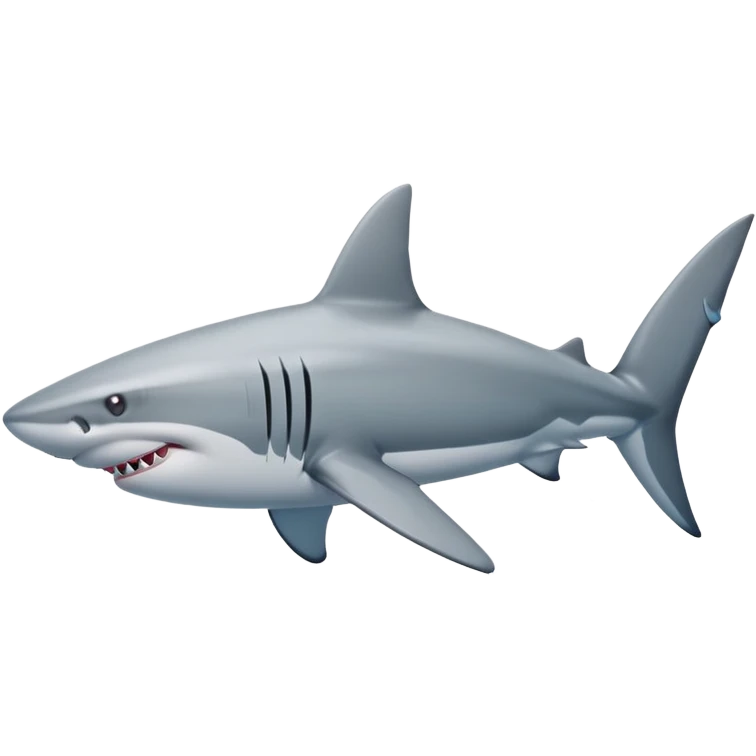 Shark with nikes emoji