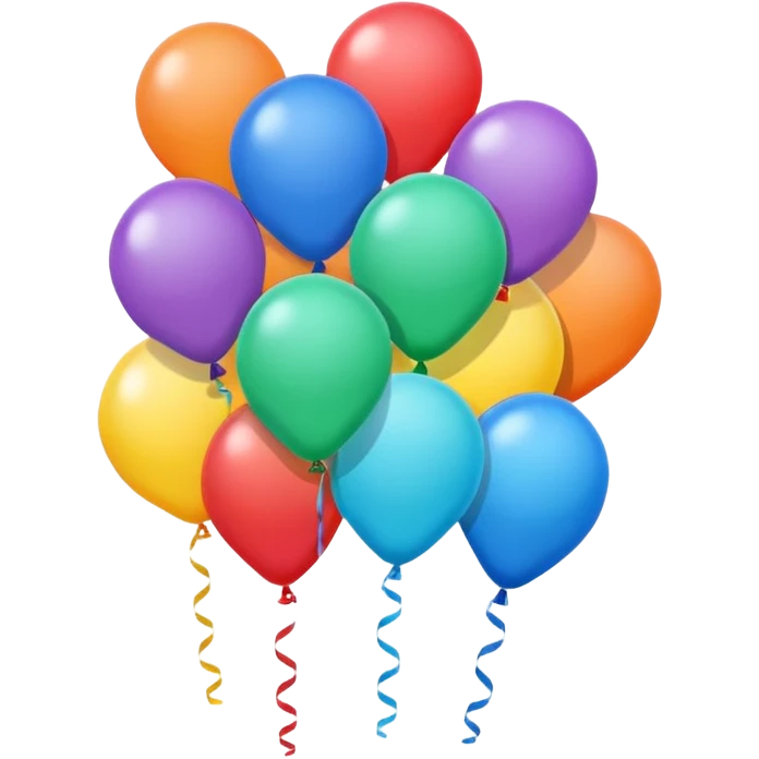 balloons emoji