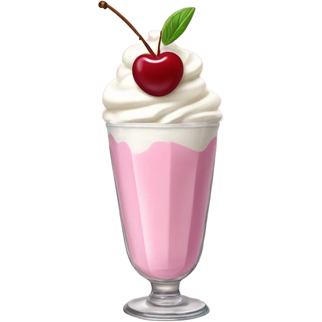 Pink Milkshake emoji