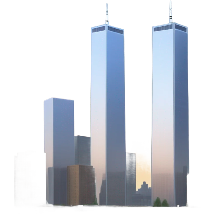 The World Trade Center Towers emoji