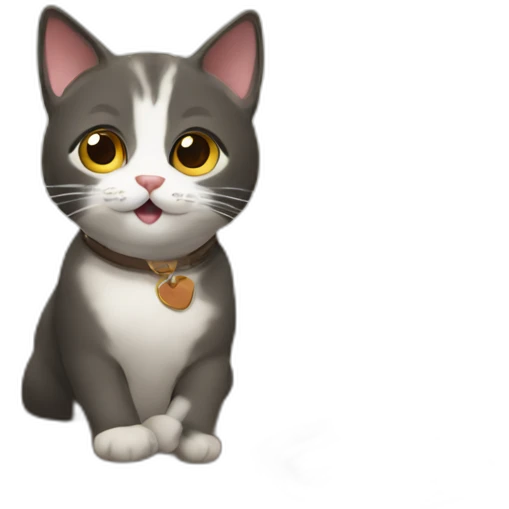 Cat cafe surprise emoji