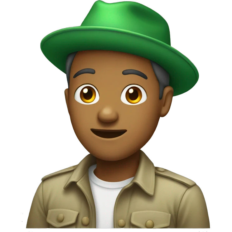 green hat emoji