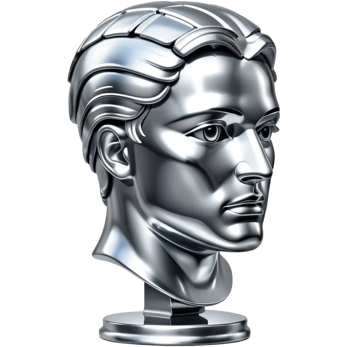 sorayama greek head statue  emoji