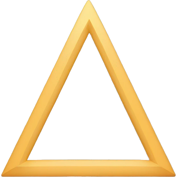 Letter P in a triangle  emoji