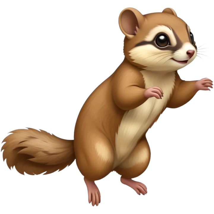 Flying squirrel emoji