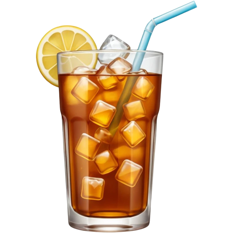 Iced tea NO LEMON emoji