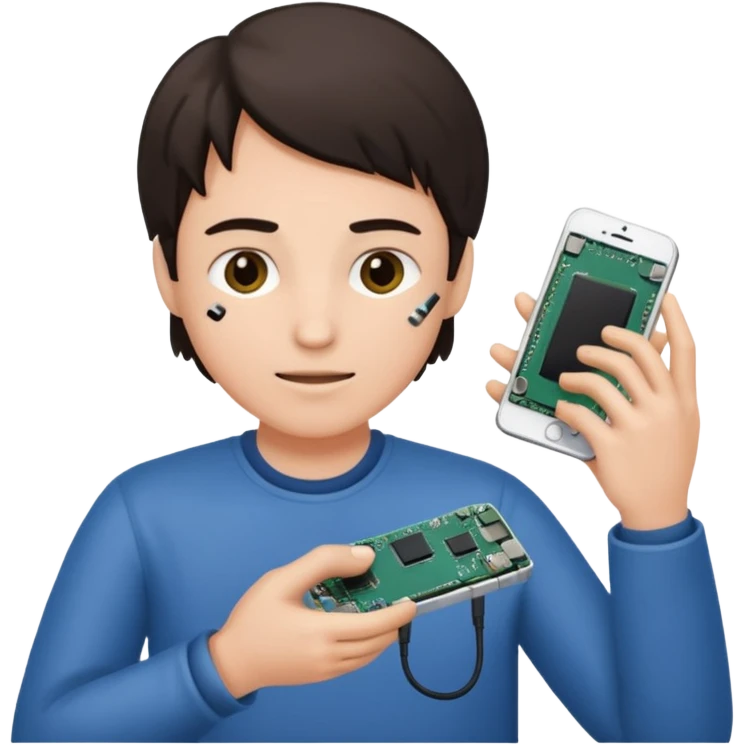 repairing an electronic device emoji