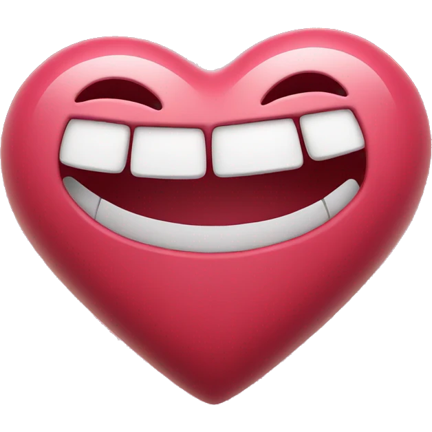 Heart with a smile emoji