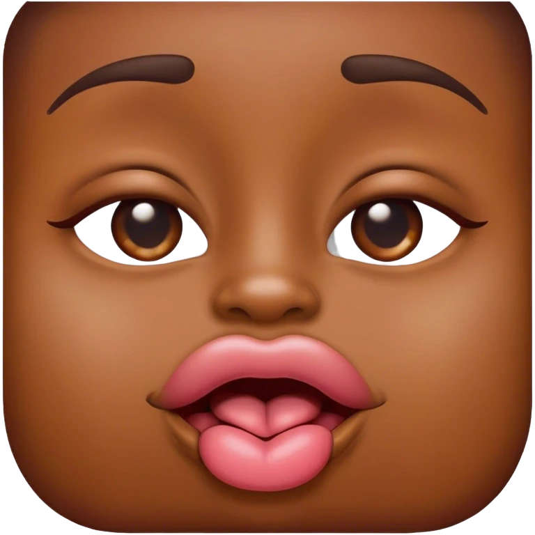 Licking lips love eyes emoji