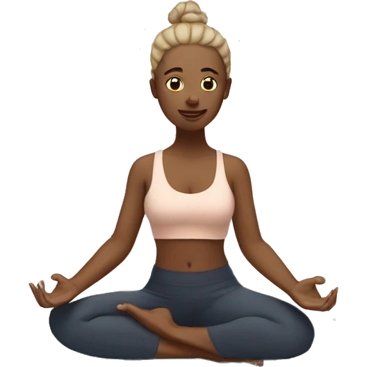 self & Yoga emoji