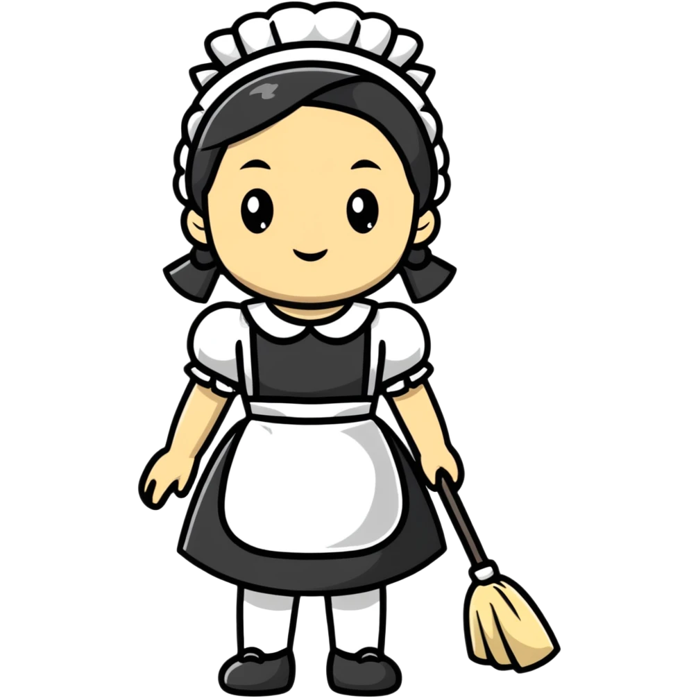 maid character emoji
