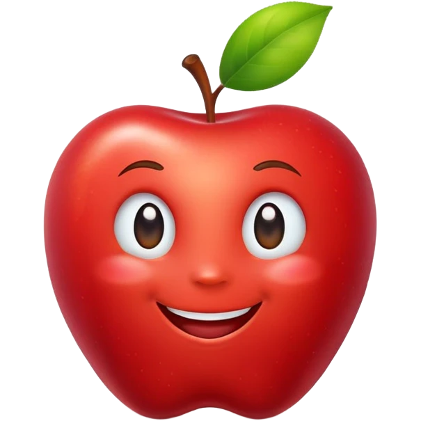 apple smiling emoji