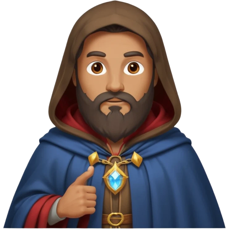 Strong Wizard  with muscles emoji