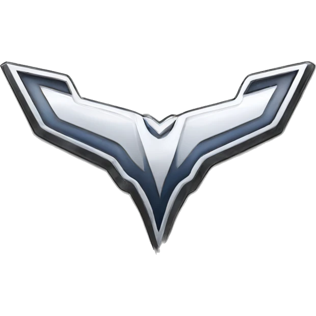 Chevrolet Corvette logo emoji
