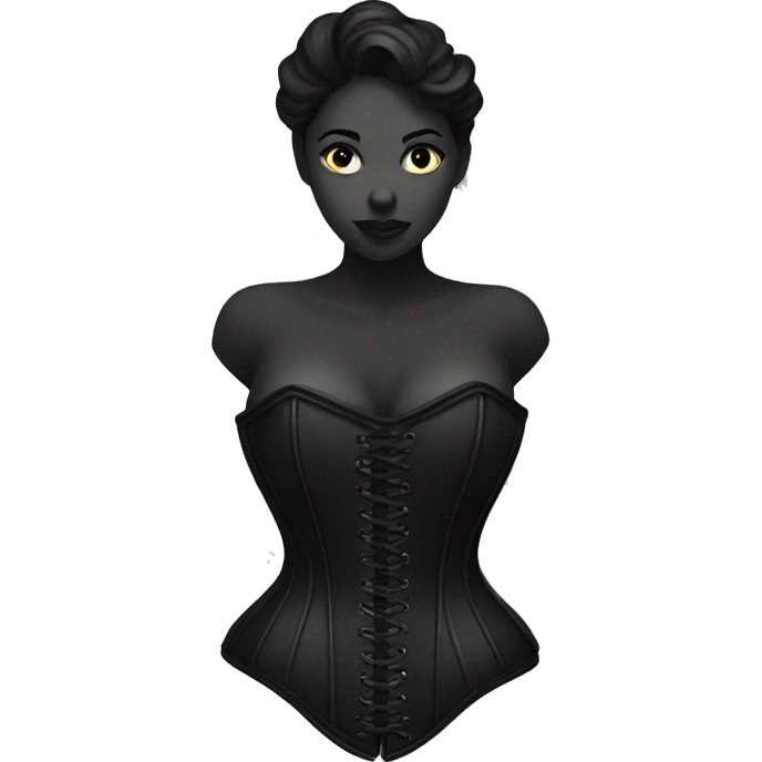 Dark corset  emoji