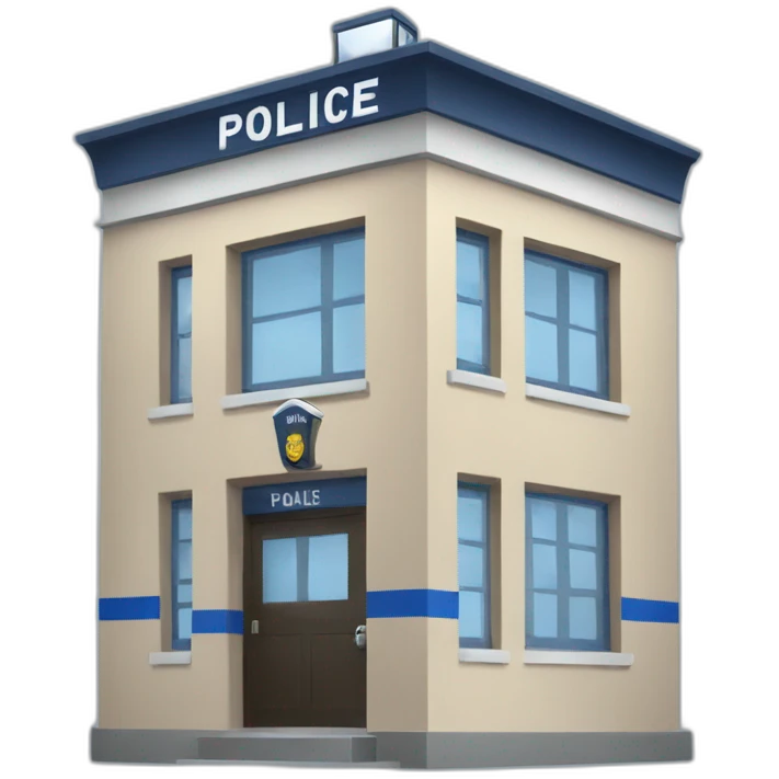 police station emoji