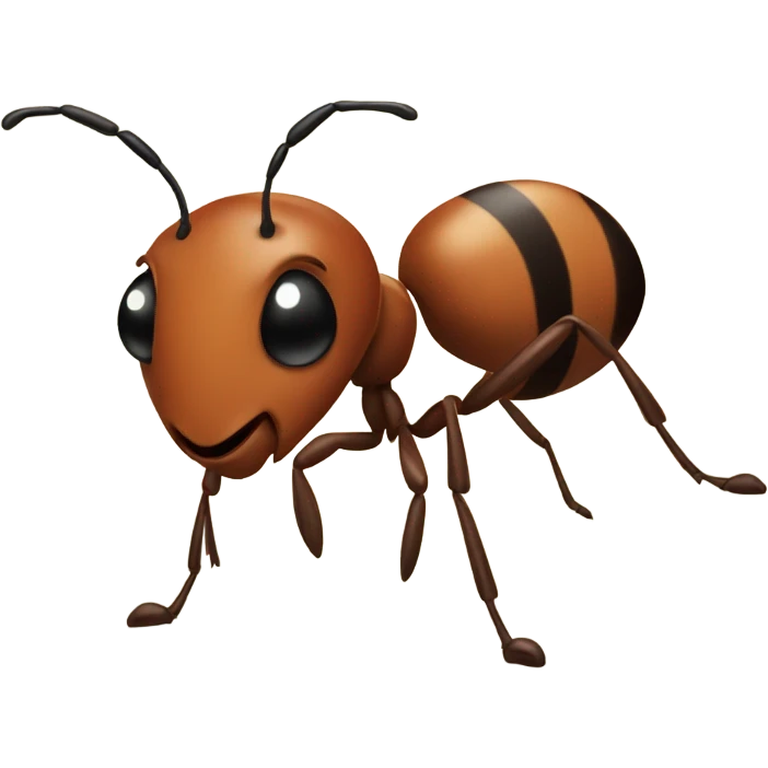 A strong ant emoji
