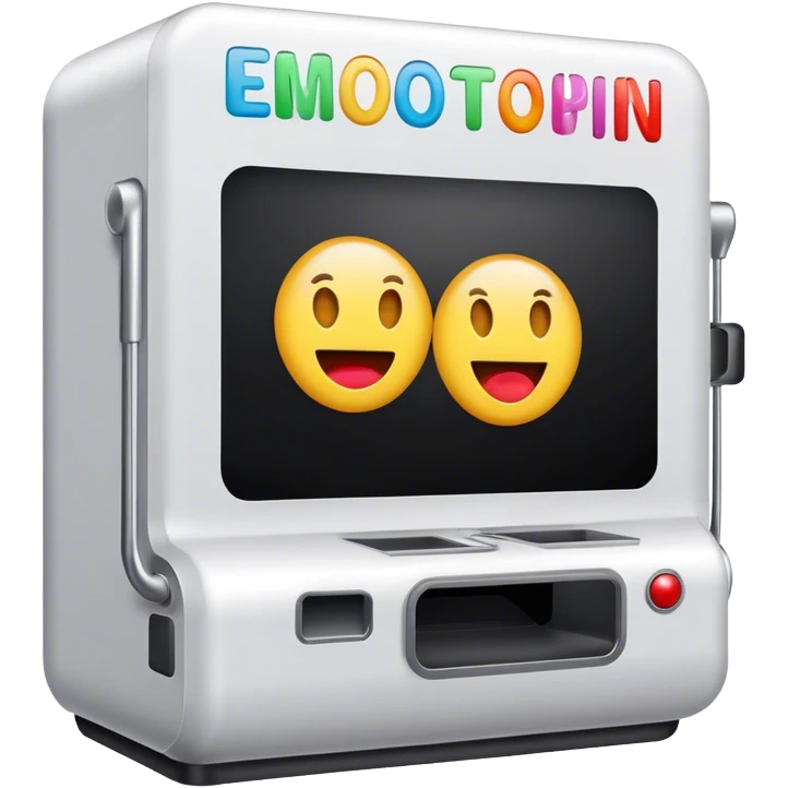 a photo booth machine emoji