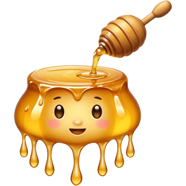 a honey dmoji emoji