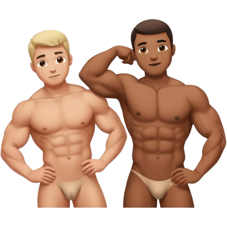 69 sex position of male male nude emoji