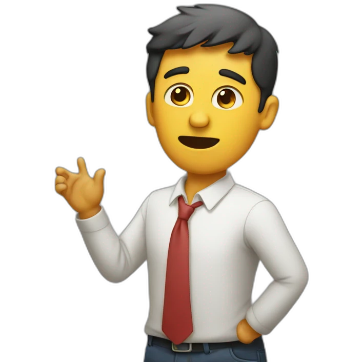 man shrugging emoji