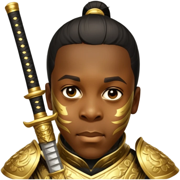 Golden Samurai emoji