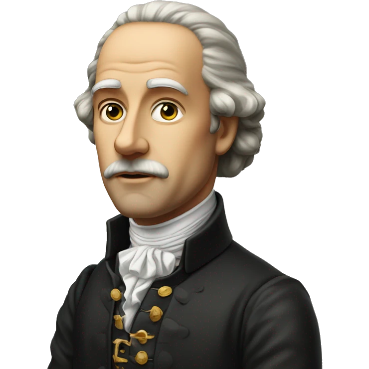 A serious Aristocrat Banker of the 17th century emoji