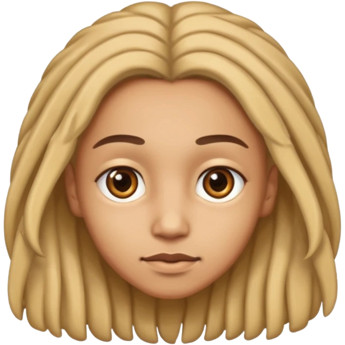 light skin with locks emoji