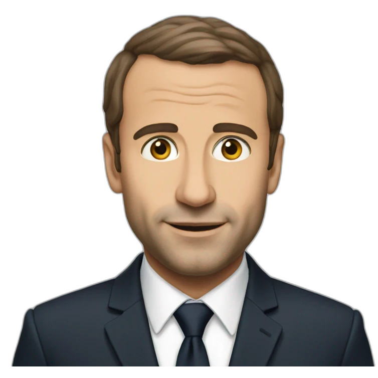 Manu macron emoji