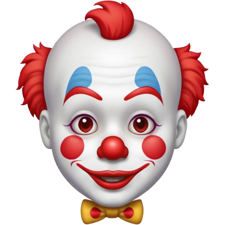 clown short hair emoji