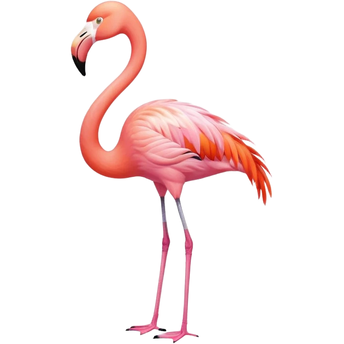 pink flamingo emoji