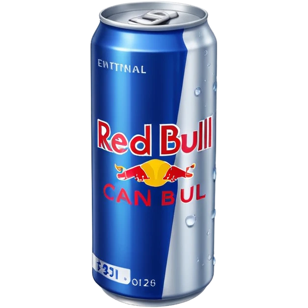 Red bull can emoji