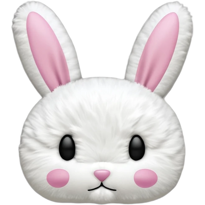 Y2K Playboy bunny head pillow emoji