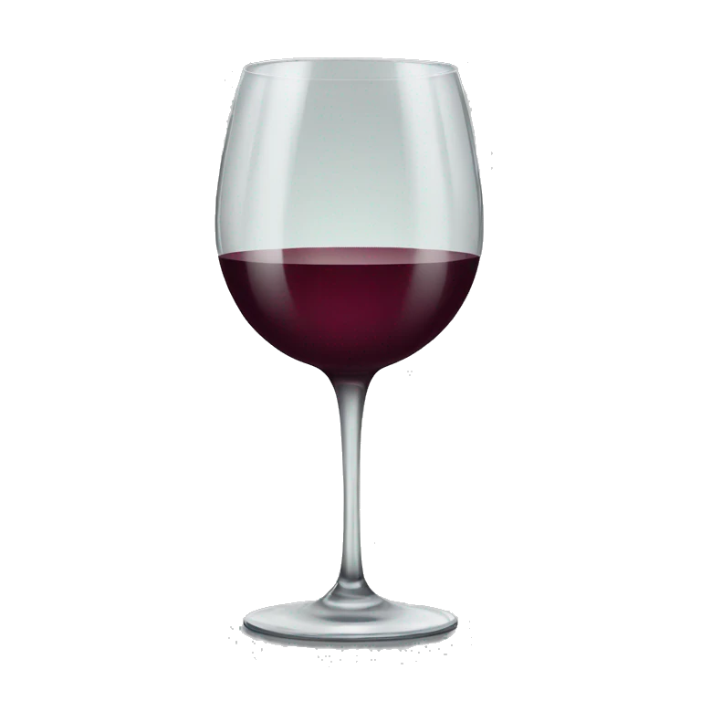 Wine glass emoji