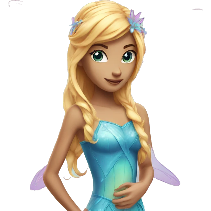 bloom winx fairy  emoji