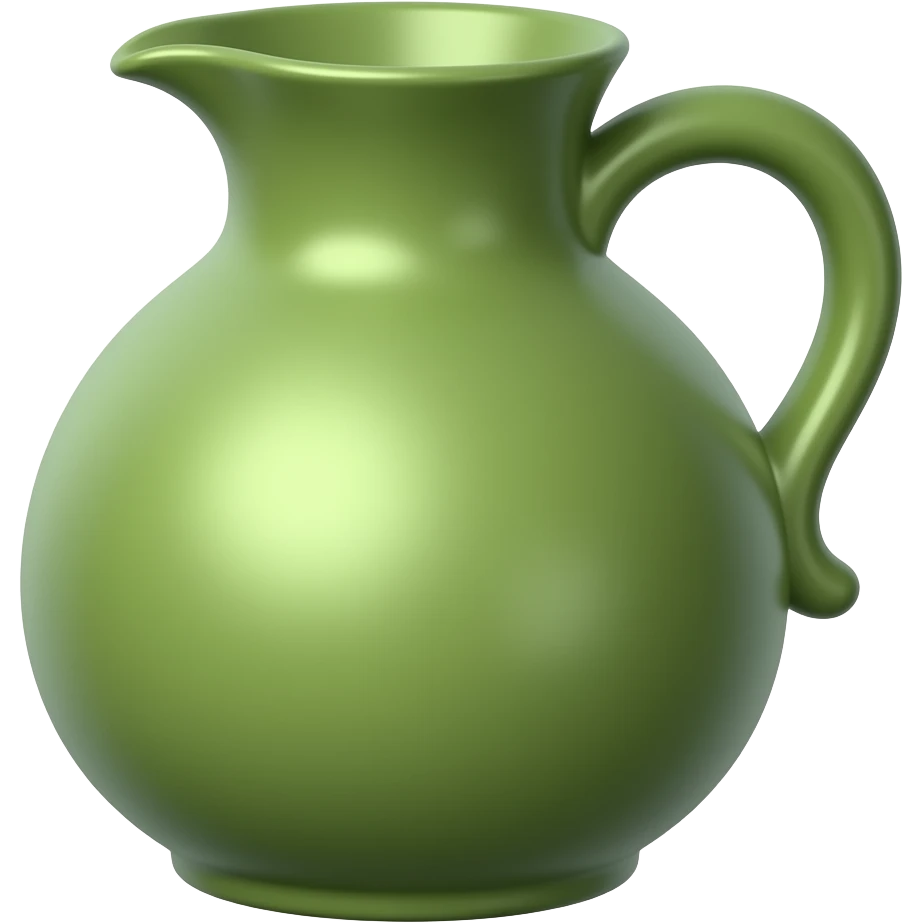 green old jug emoji