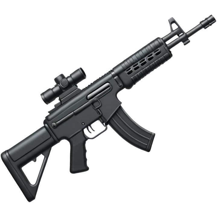 assault rifle emoji