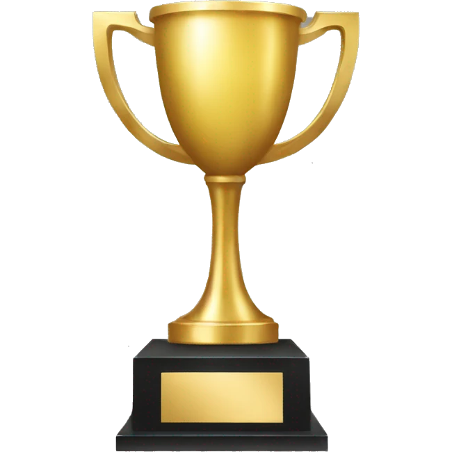 gold trophy emoji