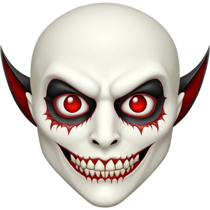 Vampire mask emoji