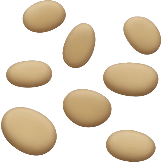 five pebbles  emoji