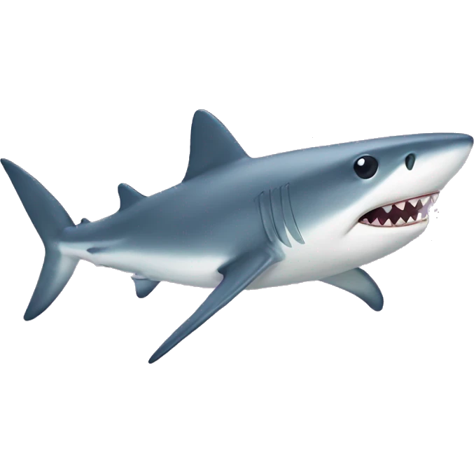 coquette shark emoji