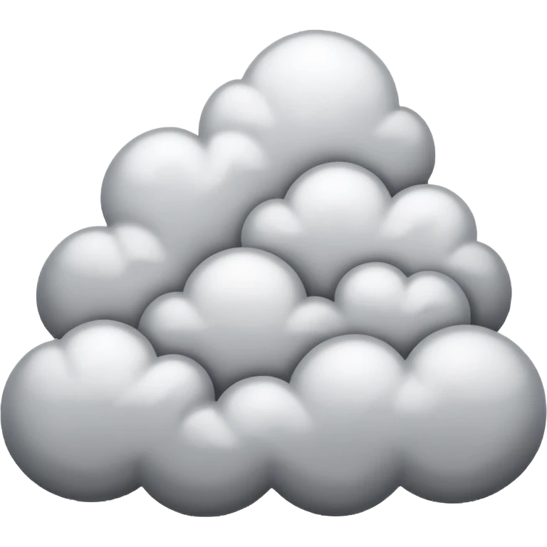 snowy weather clouds emoji