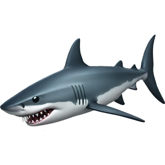 shark with a glock emoji