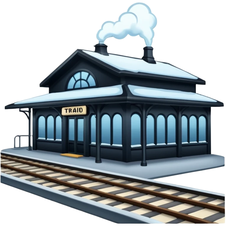 Frostline Train Station emoji