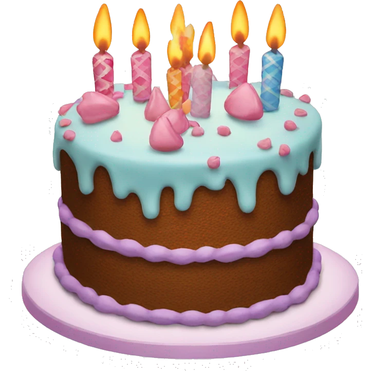 Birthday cake emoji
