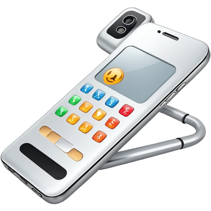 Futuristic phone emoji