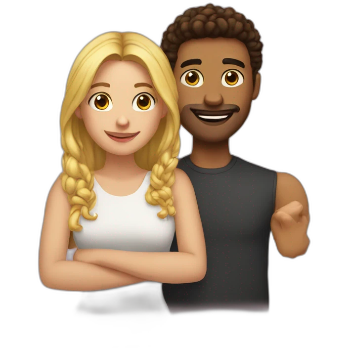 Me and him emoji