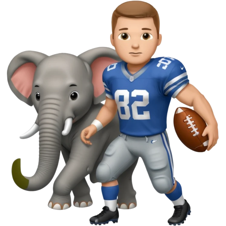 Elephant football jason witten emoji
