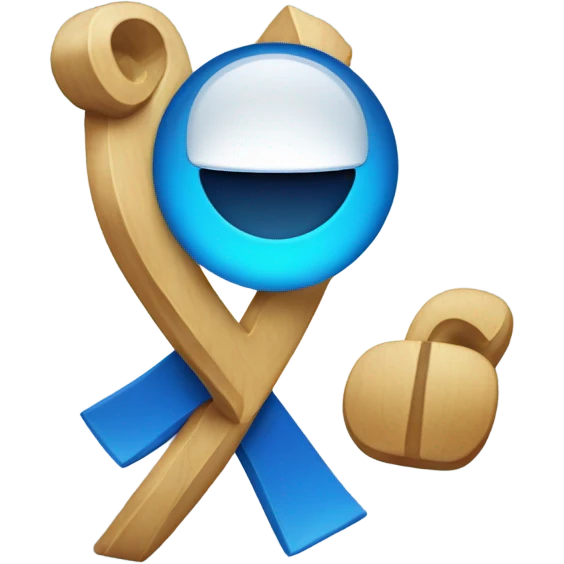 Blue tiktok verified emoji with a white tick emoji